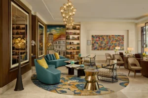 Reception Lounge at Admiral hotel M-Galley